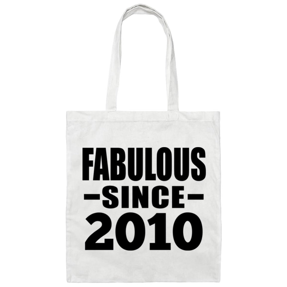 14th Birthday Fabulous Since 2010 - Tote Bag White