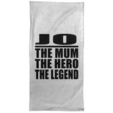 Jo The Mum The Hero The Legend - Hand Towel