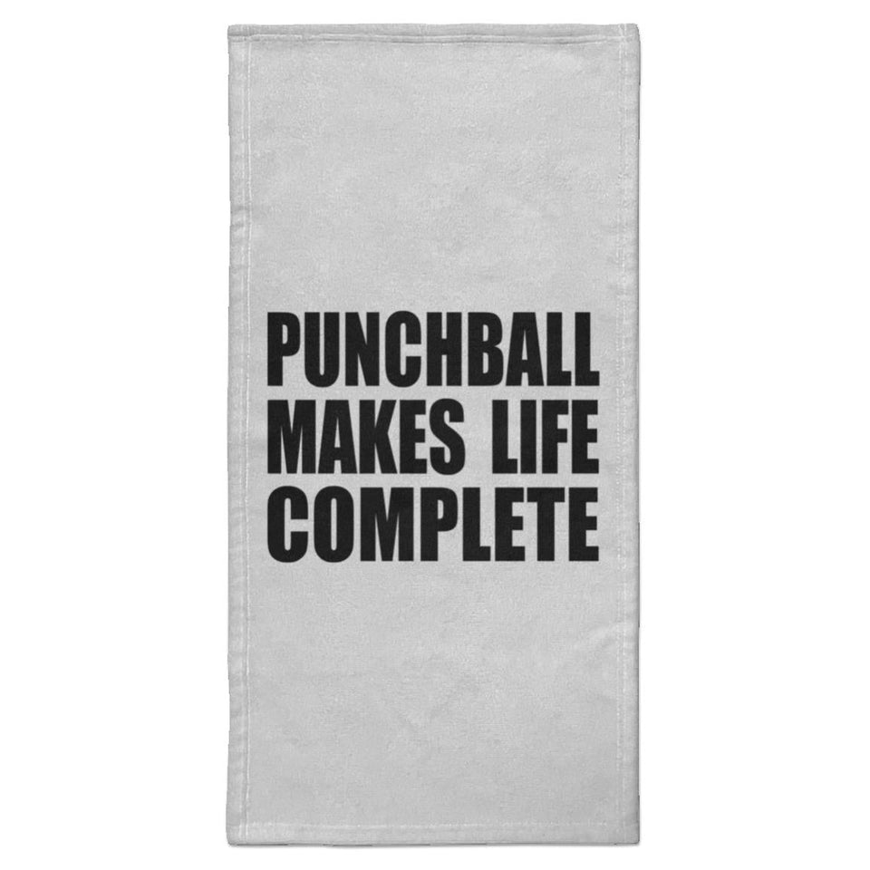 Punchball Makes Life Complete - Hand Towel