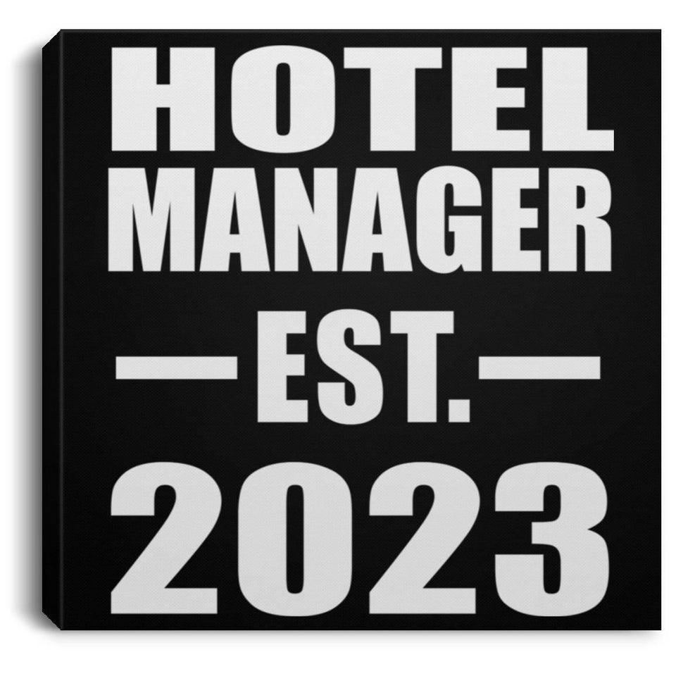 Hotel Manager Established EST. 2023 - Canvas Square