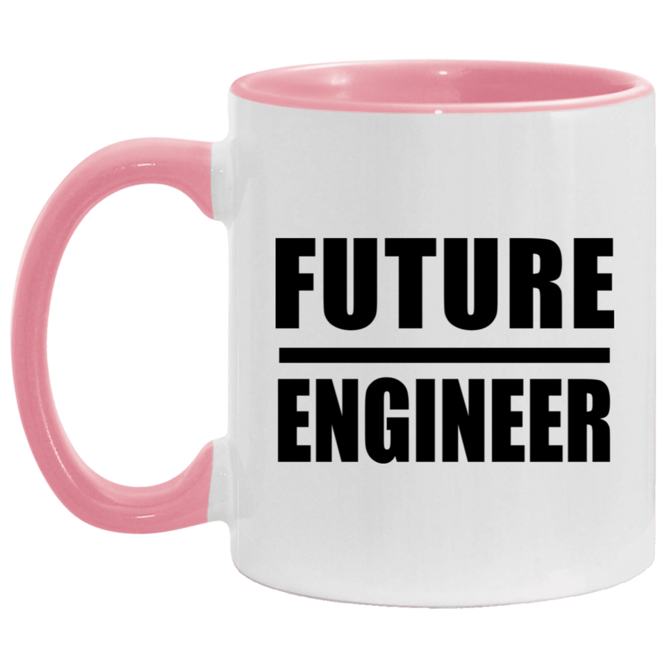 Future Engineer - 11oz Accent Mug Pink