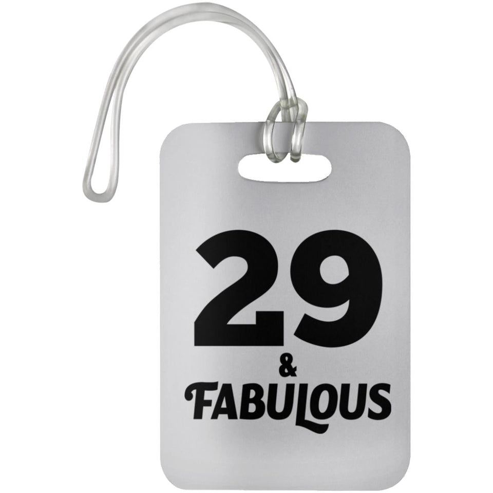 29th Birthday 29 & Fabulous - Luggage Bag Tag