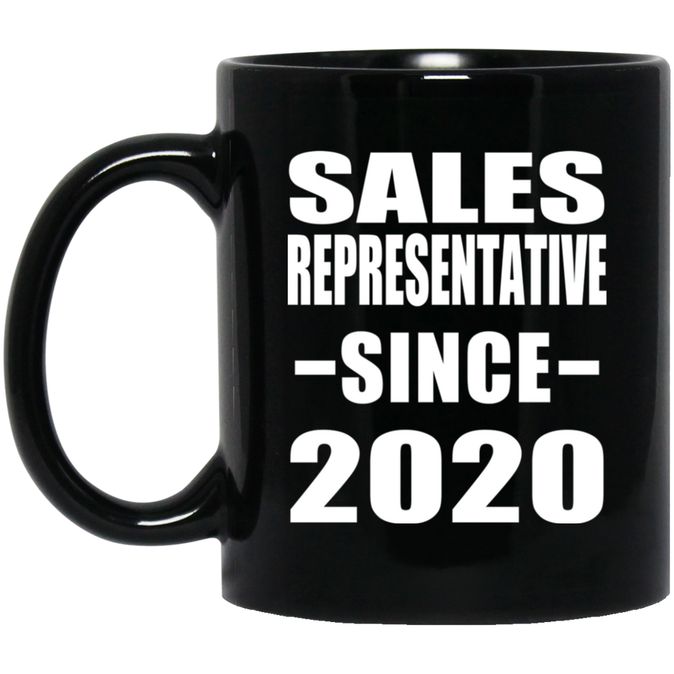 Sales Representative Since 2020 - 11oz Coffee Mug Black