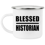Blessed Historian - 12oz Camping Mug