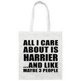 All I Care About Is Harrier - Tote Bag White