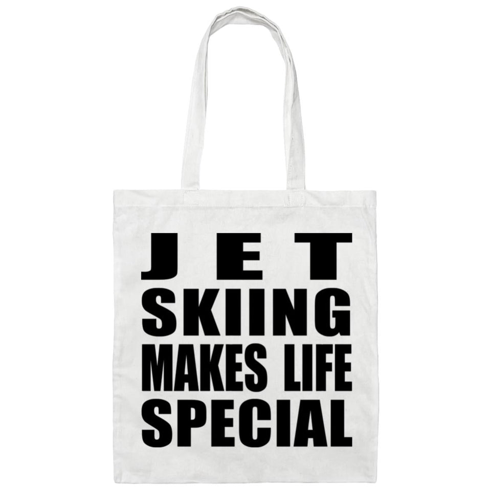 Jet Skiing Makes Life Special - Tote Bag White