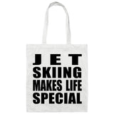 Jet Skiing Makes Life Special - Tote Bag White