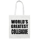 World's Greatest Colleague - Tote Bag White