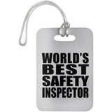World's Best Safety Inspector - Luggage Bag Tag