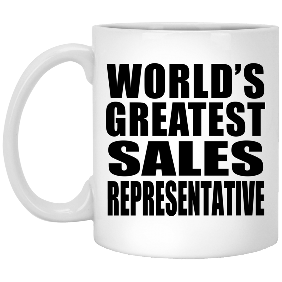 World's Greatest Sales Representative - 11 Oz Coffee Mug