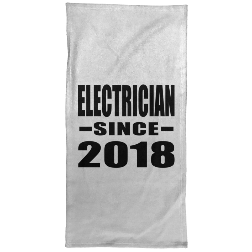 Electrician Since 2018 - Hand Towel