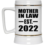 Mother In Law Established EST. 2022 - Beer Stein