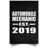 Automobile Mechanic Established EST. 2019 - Poster Portrait