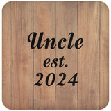 Uncle Established EST. 2024 - Drink Coaster C