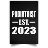 Podiatrist Established EST. 2023 - Poster Portrait