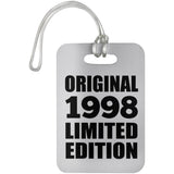 26th Birthday Original 1998 Limited Edition - Luggage Bag Tag
