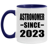 Astronomer Since 2023 - 11oz Accent Mug Purple