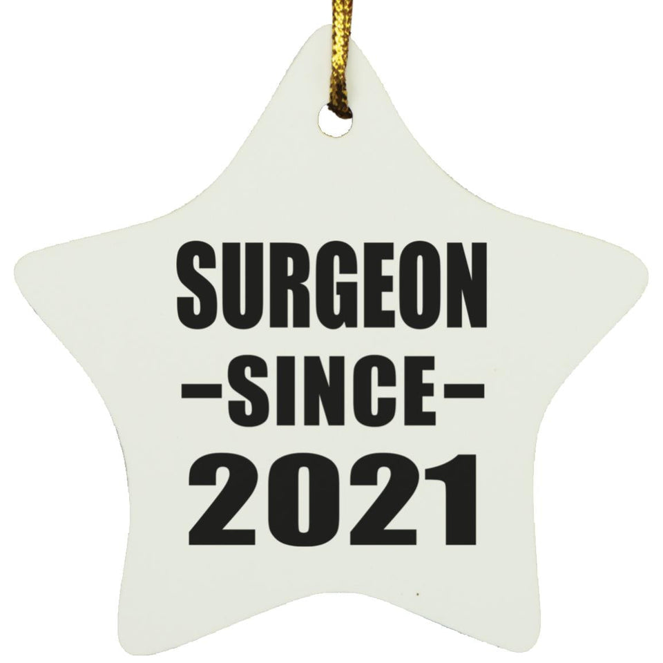 Surgeon Since 2021 - Star Ornament