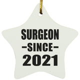 Surgeon Since 2021 - Star Ornament