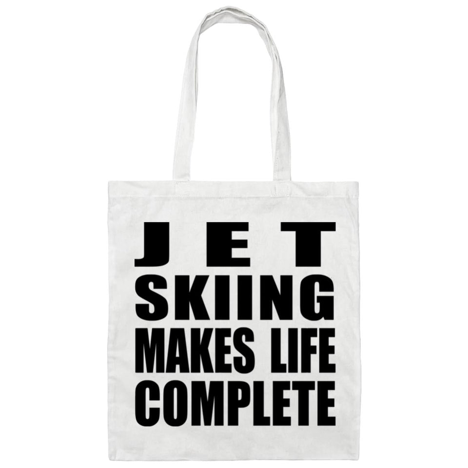 Jet Skiing Makes Life Complete - Tote Bag White