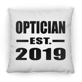 Optician Established EST. 2019 - Throw Pillow