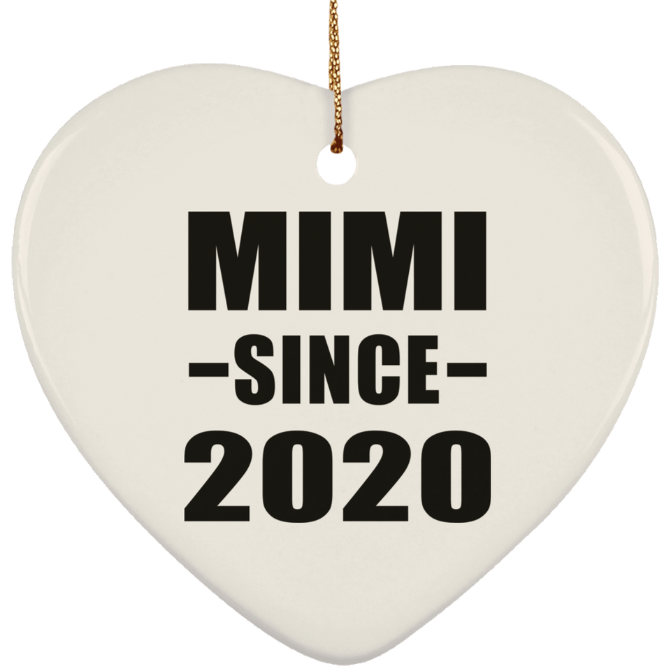Mimi Since 2020 - Heart Ornament