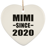 Mimi Since 2020 - Heart Ornament