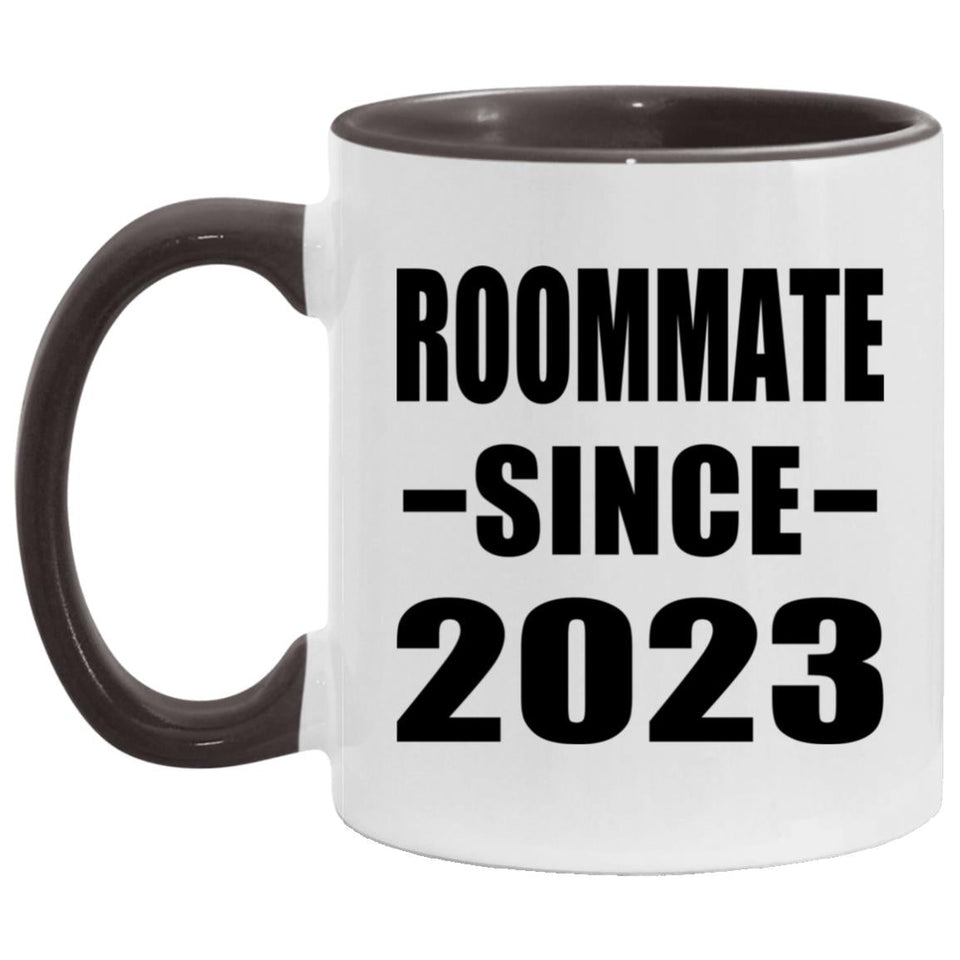 Roommate Since 2023 - 11oz Accent Mug Black