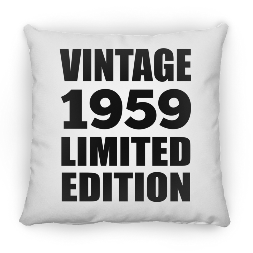 65th Birthday Vintage 1959 Limited Edition - Throw Pillow