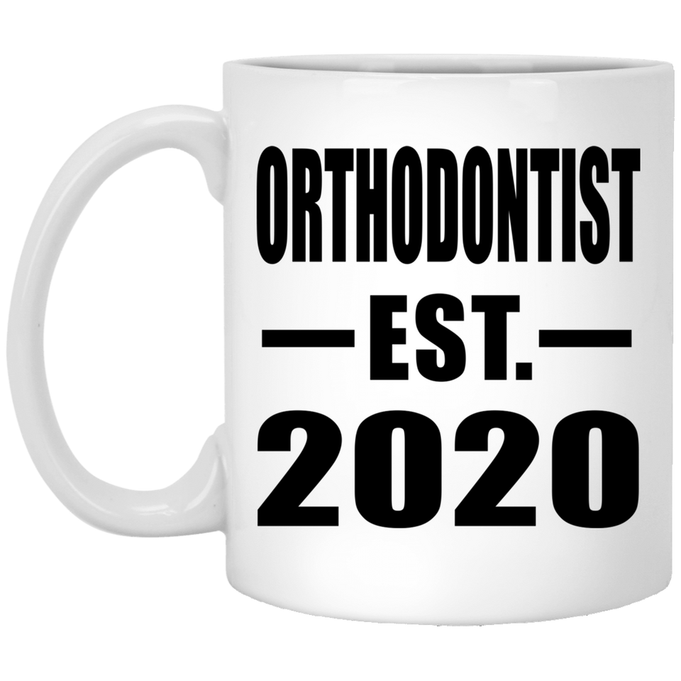 Orthodontist Established EST. 2020 - 11oz Coffee Mug