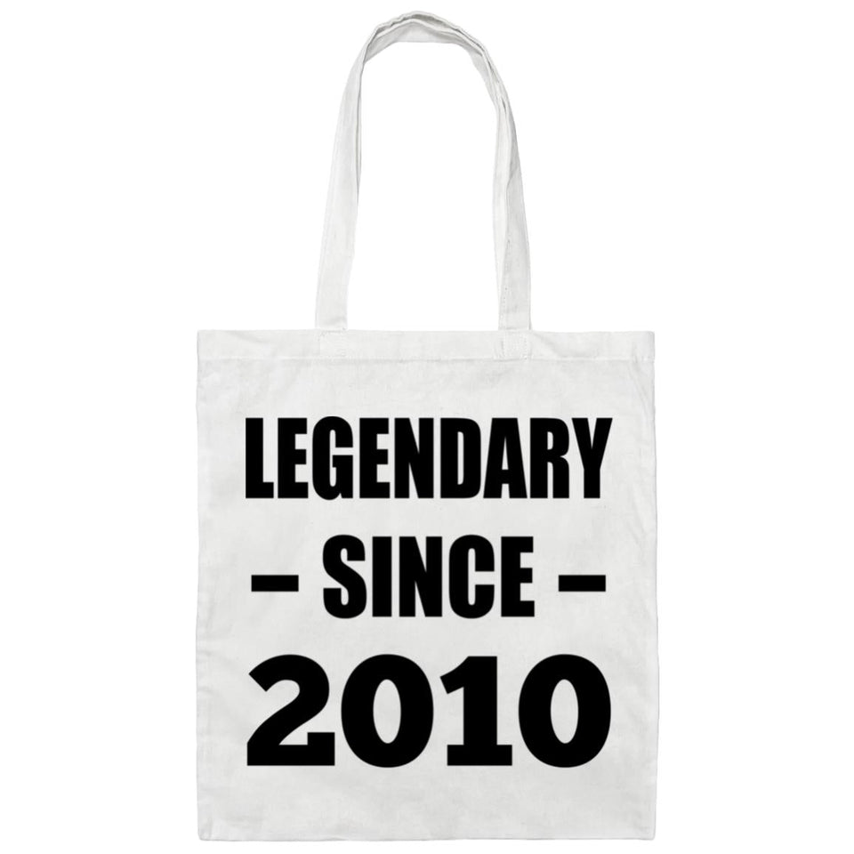 14th Birthday Legendary Since 2010 - Tote Bag White