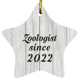 Zoologist Since 2022 - Star Ornament F