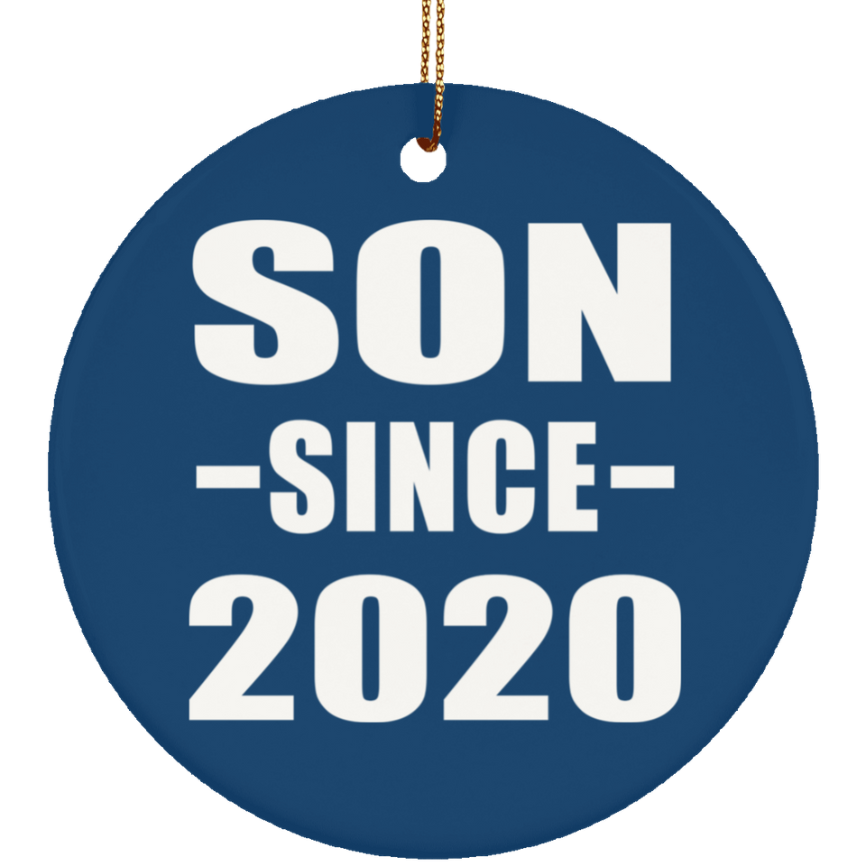 Son Since 2020 - Circle Ornament
