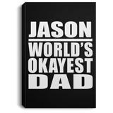 Jason World's Okayest Dad - Canvas Portrait