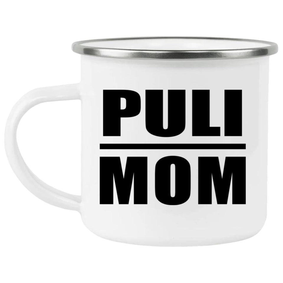 Puli Mom - 12oz Camping Mug