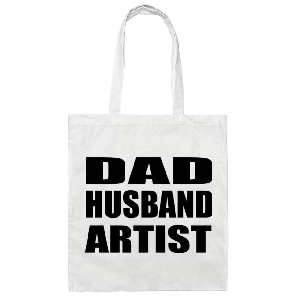 Dad Husband Artist - Tote Bag White