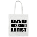 Dad Husband Artist - Tote Bag White