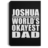 Joshua World's Okayest Dad - Canvas Portrait