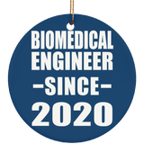 Biomedical Engineer Since 2020 - Circle Ornament