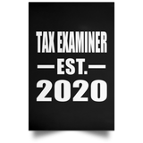 Tax Examiner Established EST. 2020 - Poster Portrait