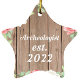 Archeologist Established Est. 2022 - Star Ornament B