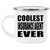 Coolest Insurance Agent Ever - 12oz Camping Mug