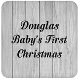 Douglas Baby's First Christmas - Drink Coaster F