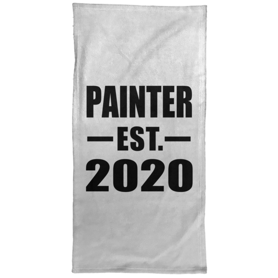 Painter Established EST. 2020 - Hand Towel