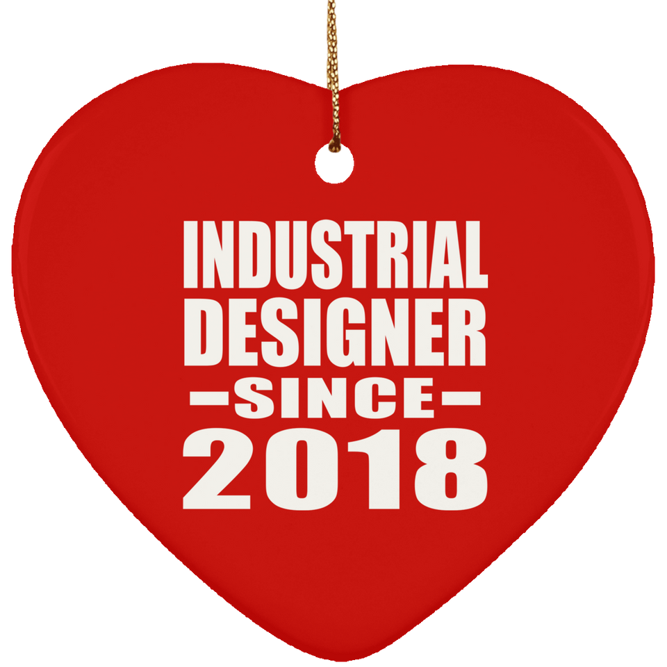 Industrial Designer Since 2018 - Heart Ornament