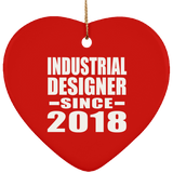 Industrial Designer Since 2018 - Heart Ornament