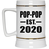Pop-Pop Established EST. 2020 - Beer Stein