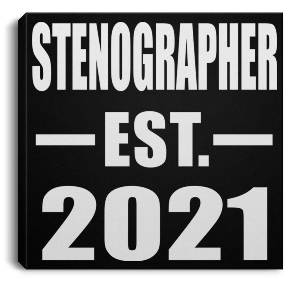 Stenographer Established EST. 2021 - Canvas Square