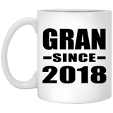Gran Since 2018 - 11 Oz Coffee Mug