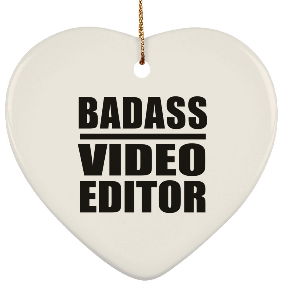 Badass Video Editor - Heart Ornament